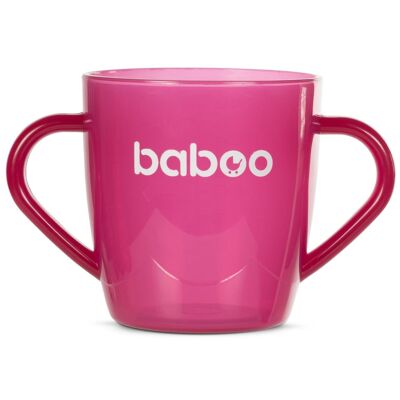 Baboo Cup, 200 ml, Rose, 12+ mois