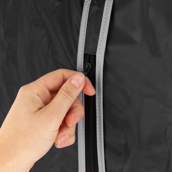 Housse de protection pour vêtements, 60 x 137 cm, Noir,RAN6271. 6