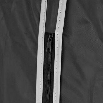 Housse de protection pour vêtements, 60 x 137 cm, Noir,RAN6271. 7