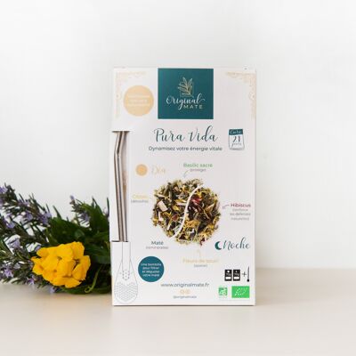 Organic Pura Vida mate treatment