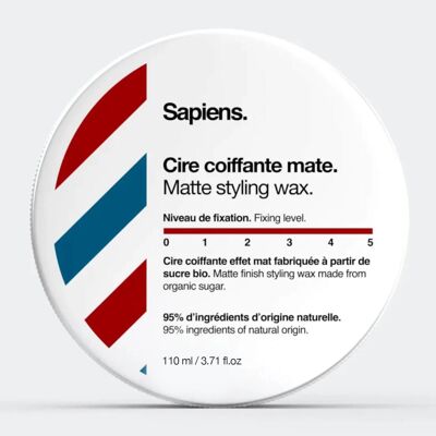 Cire coiffante mate naturelle 110 ml - Fixation forte (5/5)