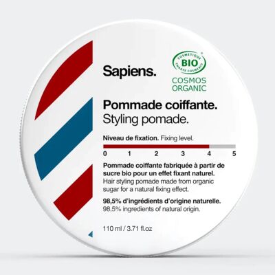 ORGANIC styling pomade 110ml - Strong hold (4/5)
