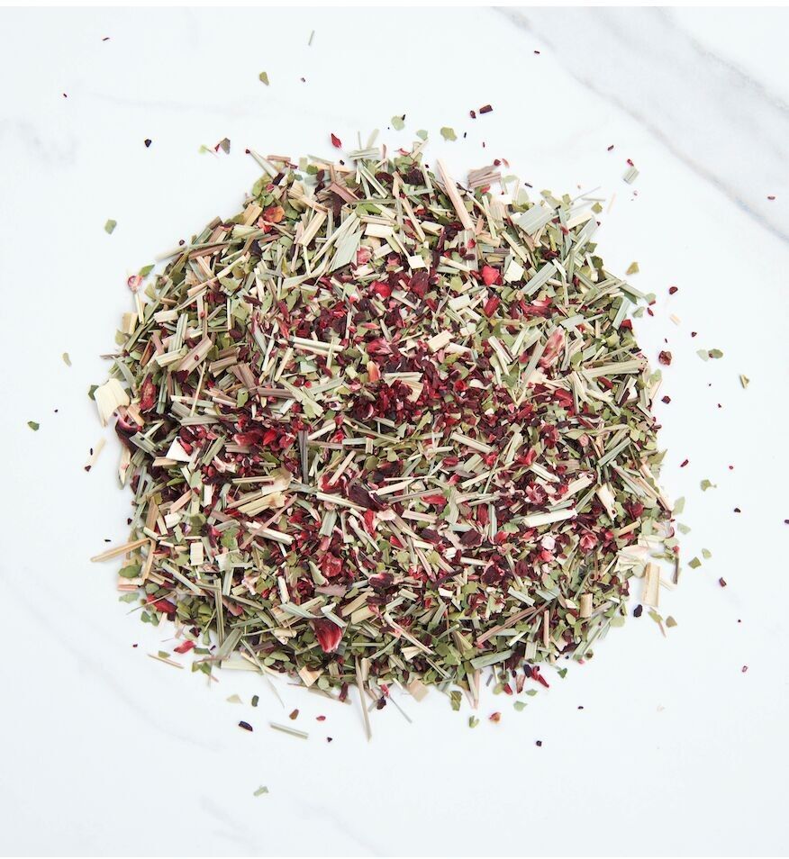 Maté Hibiscus, Citronnelle Bio - Vrac 1kg