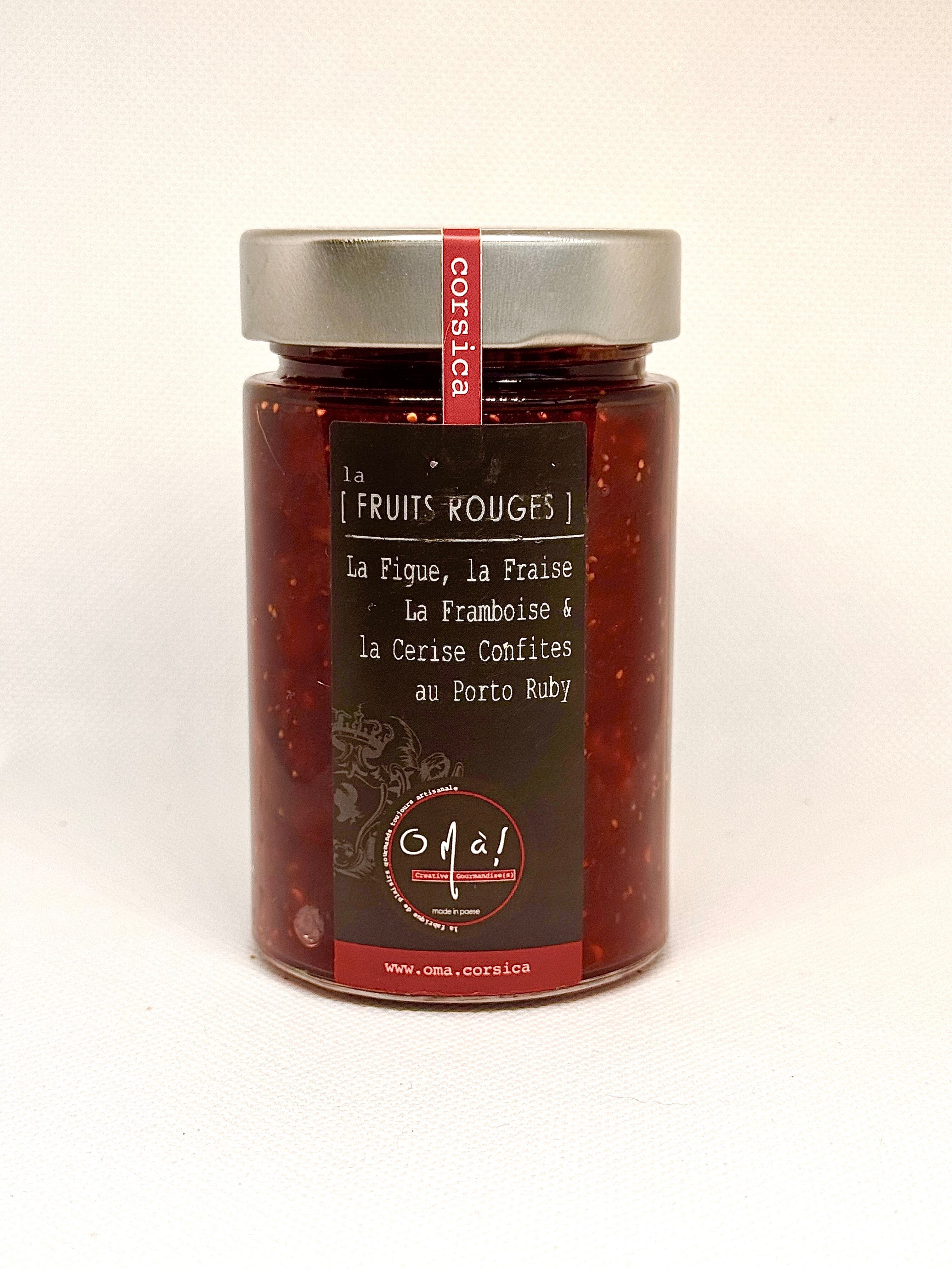 FRUTTI ROSSI (fragole, lamponi, fichi, ciliegie)