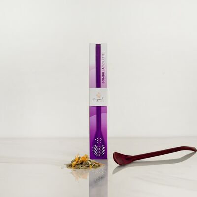 Bombilla Violet - Mate filter straw