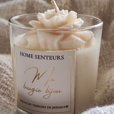 Scented jewel candle