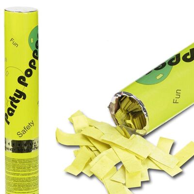 Articoli per feste - Party popper ad aria compressa giallo h.cm.30 circa in espositore