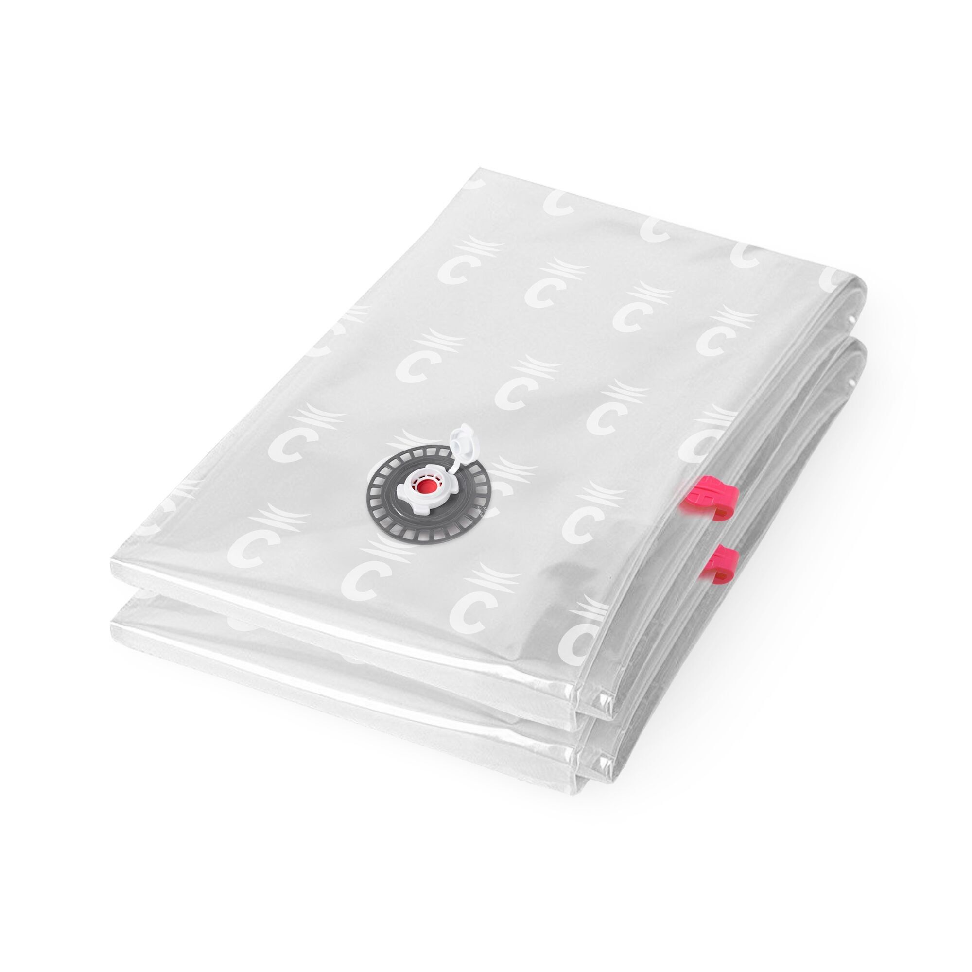 Confezione da 2 sacchetti per sottovuoto extra piatti, XL, 80 x 130 cm, Trasparente, RAN8285