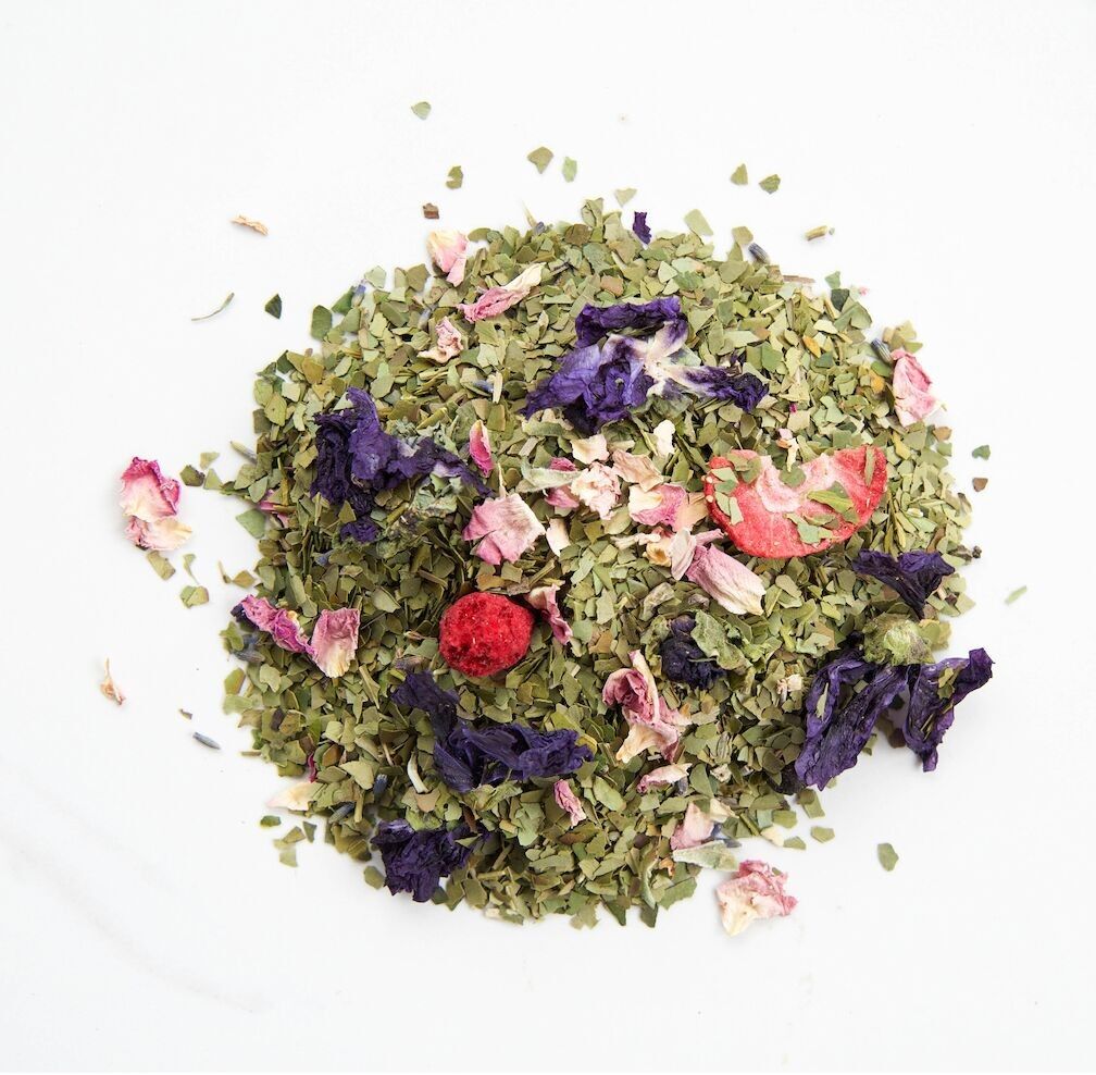 Maté Lavande, Mauve, Pétales de rose Bio - Vrac 1kg