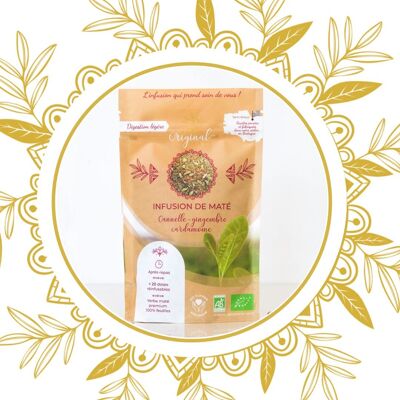 Mate Cinnamon, Ginger, Cardamom Organic - 70g