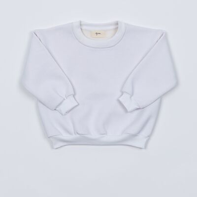 Kinder-Sweatshirt – Weiß