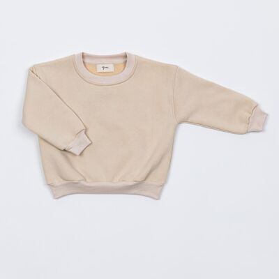 Kinder-Sweatshirt – Café Creme