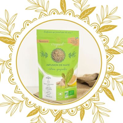 Mate Limone Zenzero Biologico - 70g