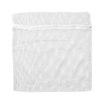 Grands sacs de lessive zippés pour machines à laver, 60 x 60 cm, Blancs, RAN1617 1