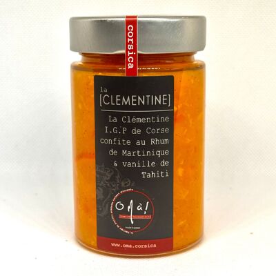 PGI CLEMENTINE CANDIED WITH WHITE VANILLA RUM FROM TAHITI