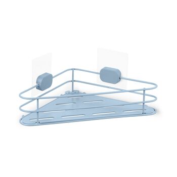 Étagère d'angle de rangement pour salle de bains , 31,5 x 24 x 13 cm, Bleu, RAN10666. 1