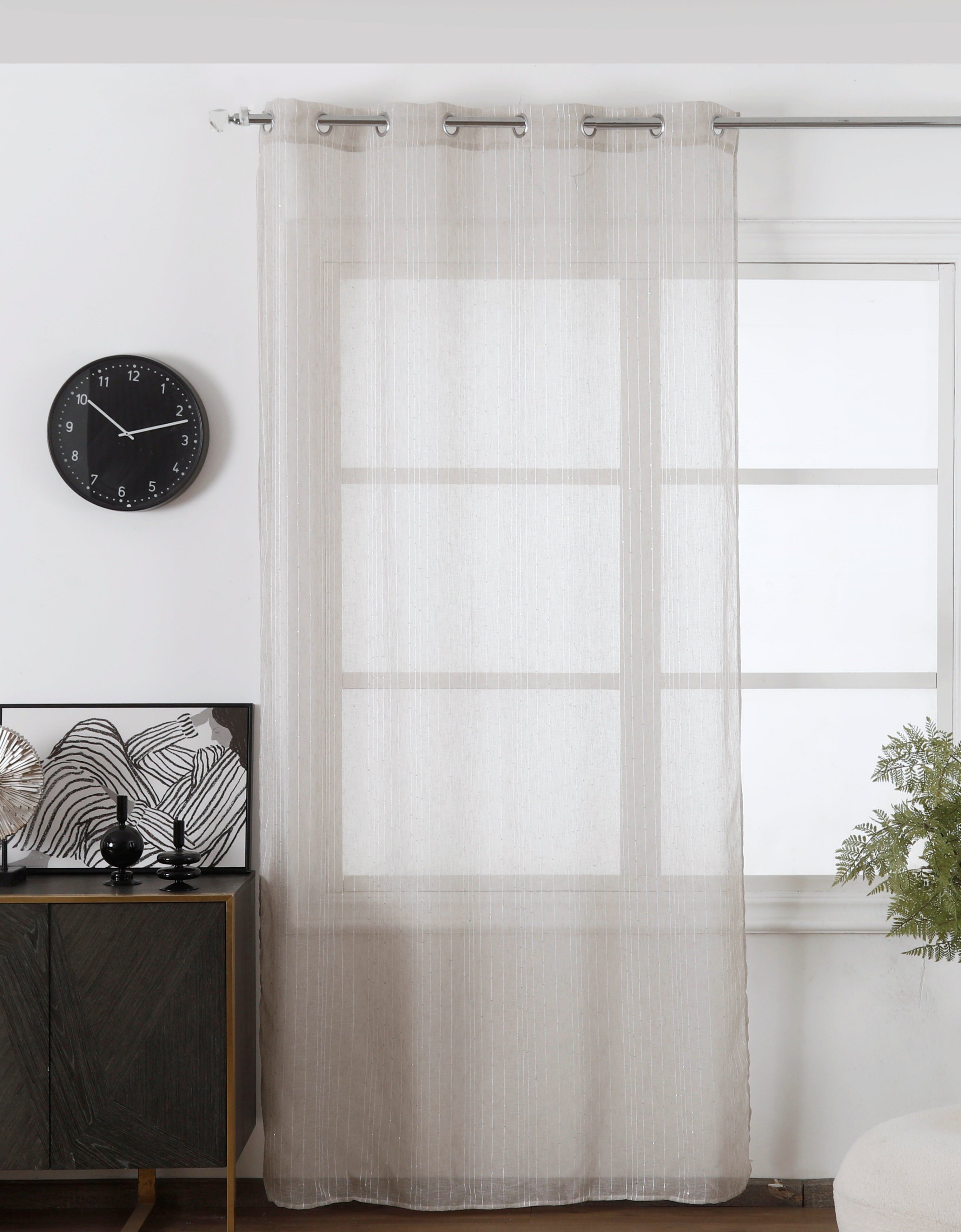 CORTINAS DE FAIXA VERTICAL COM SEQUIN 140*260CM