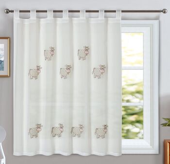 CORTINAS DE COZINHA COM VACHE 1