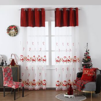 DÉCORAÇÃO DE NATAL | CAPA DE CADEIRA TEMÁTICA DE NATAL VERMELHO 3