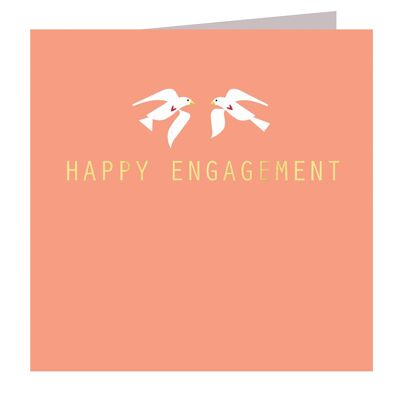 AH14 Gold Foiled Engagement Card