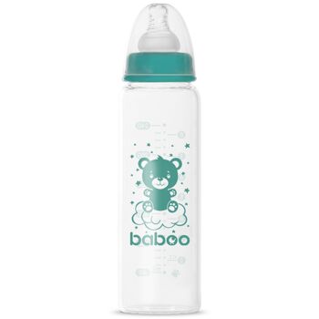 Biberon en verre anti-colique Baboo, col étroit, 240 ml, 3 mois et plus 1