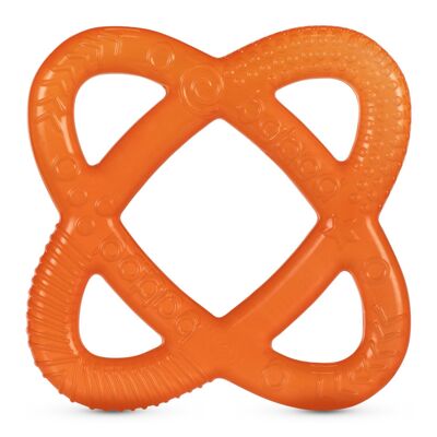 Baboo Water-Filled Cooling Teether Sphere, Orange, 4+ months