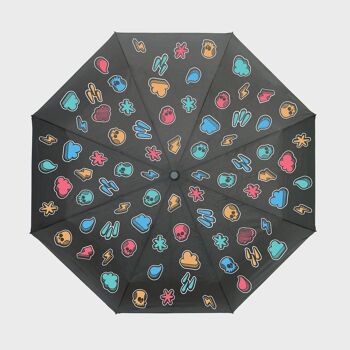 Regenempfindlicher Regenschirm 3