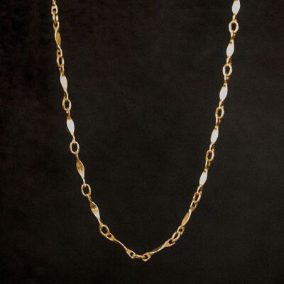 Cléo chain - Laminated gold
