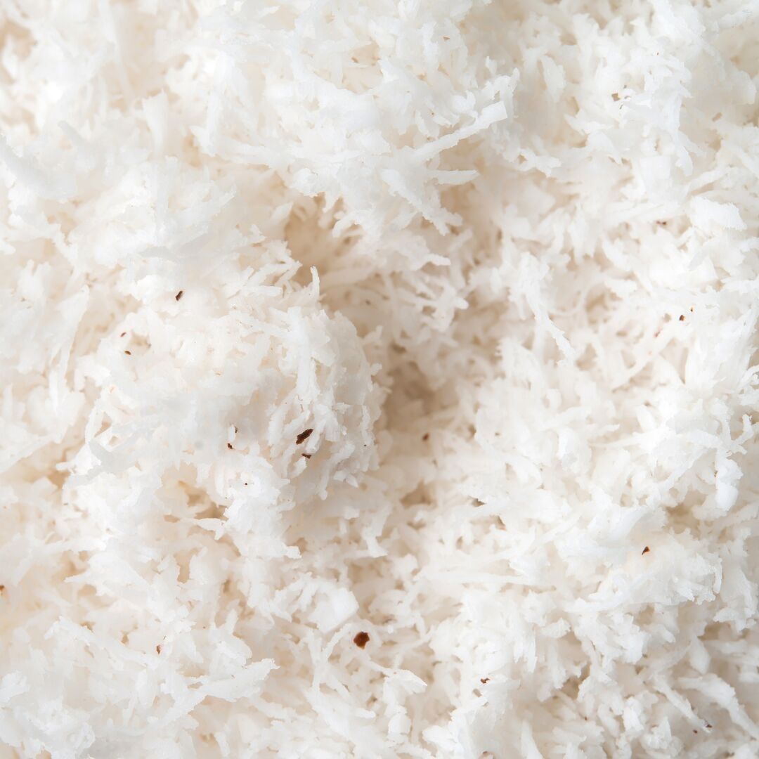 Grated coconut