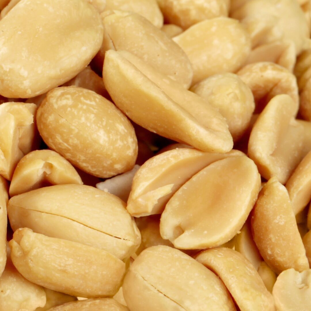 Rohe Erdnüsse