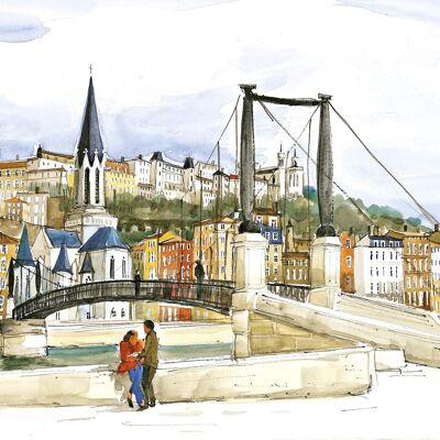 Lyon Quai de Saône - CC24