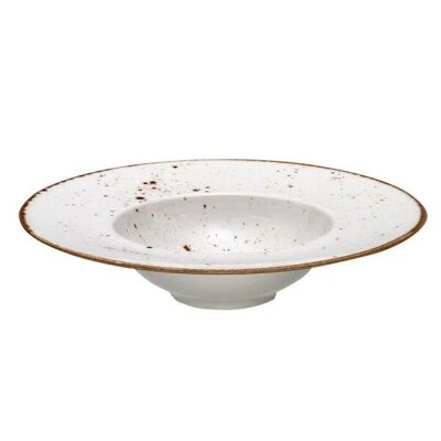 Pasta plate cm.27 Rustic Ivory