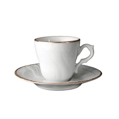 Teetasse cl.17 Golddrahtschale