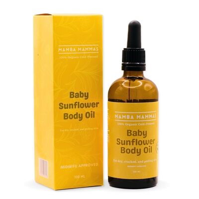 Baby-Sonnenblumen-Körperöl