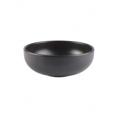 Tasse cm.12 Satin Stoneware col.Schwarz