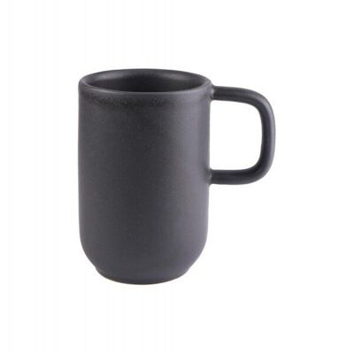 Mug cL.37 Satin Stoneware col.Black