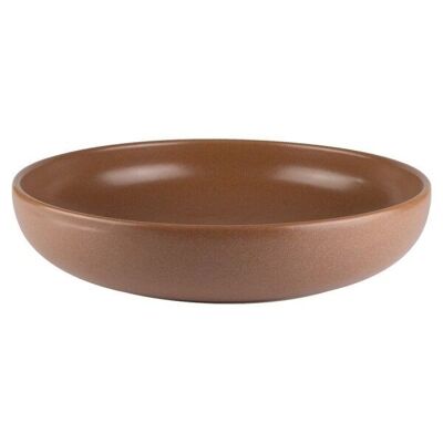 Shell cm.22 Satin Stoneware col.Copper