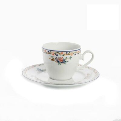Rex Flower coffee cup and saucer