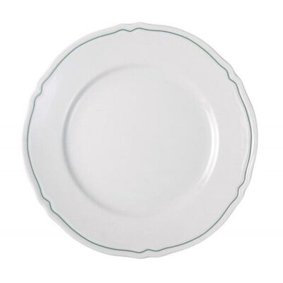 Dinner plate cm.17 Renaissance Greenline