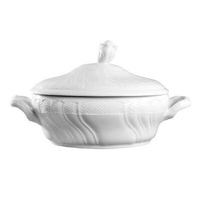 Oval tureen with lid lt.3 Shell