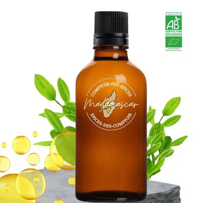 (100 ml) Aceite esencial orgánico de Ravintsara - Aceite de hoja de Cinnamomum Camphora