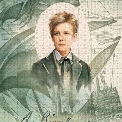 ROMPECABEZAS 1000 PIEZAS DESCANSO DE LECTURA ARTHUR RIMBAUD