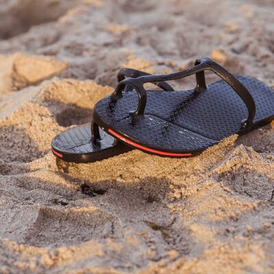 Hodoki Anta Flip Flops - Jet Red