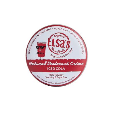 Natürliche Deodorantcreme mit eisgekühlter Cola