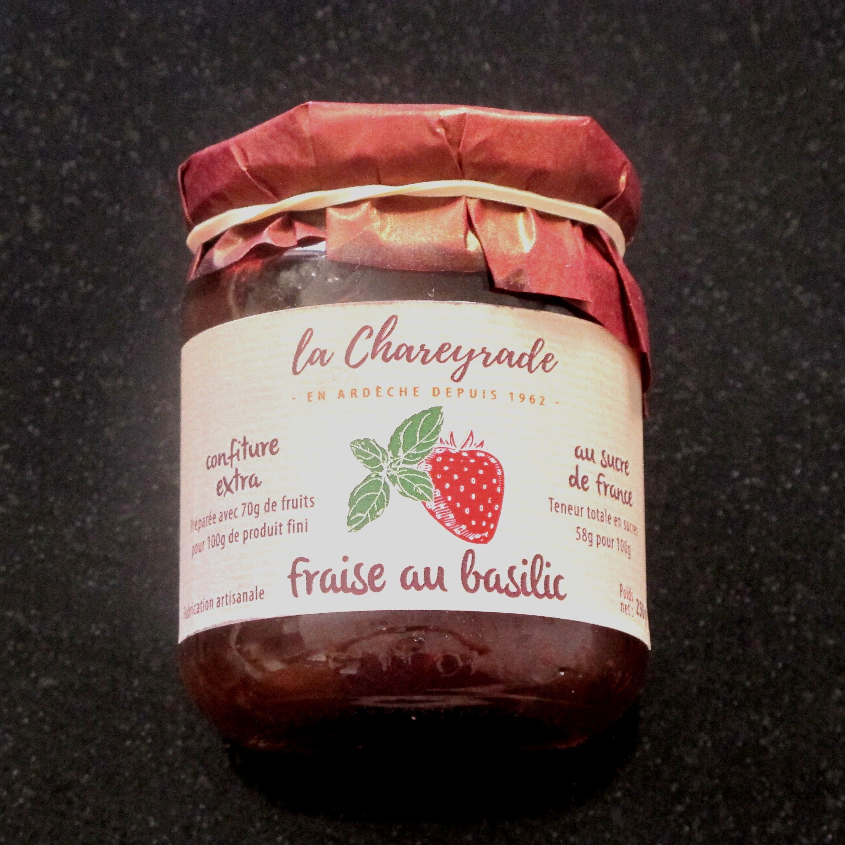 Erdbeer-Basilikum-Marmelade