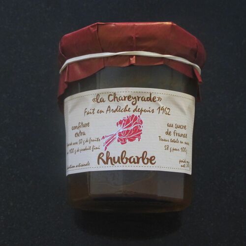 Confiture Rhubarbe