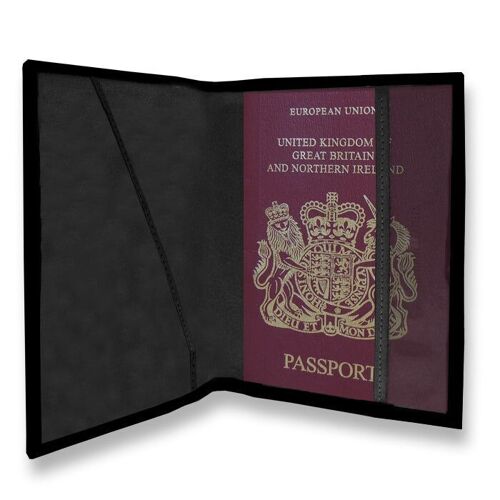 Black Passport Holder