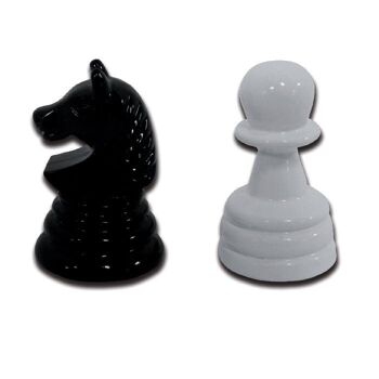 Boutons de manchette pièces d'échecs 1