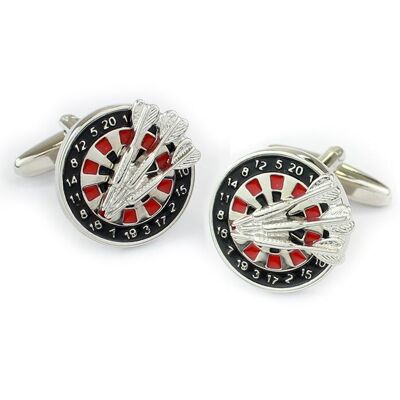 Dartboard Cufflinks