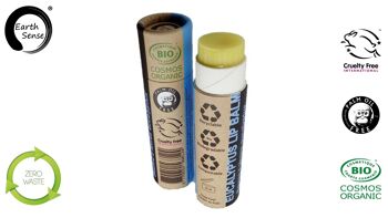 Baume à lèvres à l'eucalyptus biologique - BUNDLE- (32x24=768 par carton) - Emballage 100% papier 3